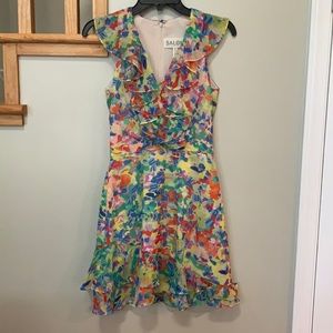 Beautiful colorful dress by SALONI